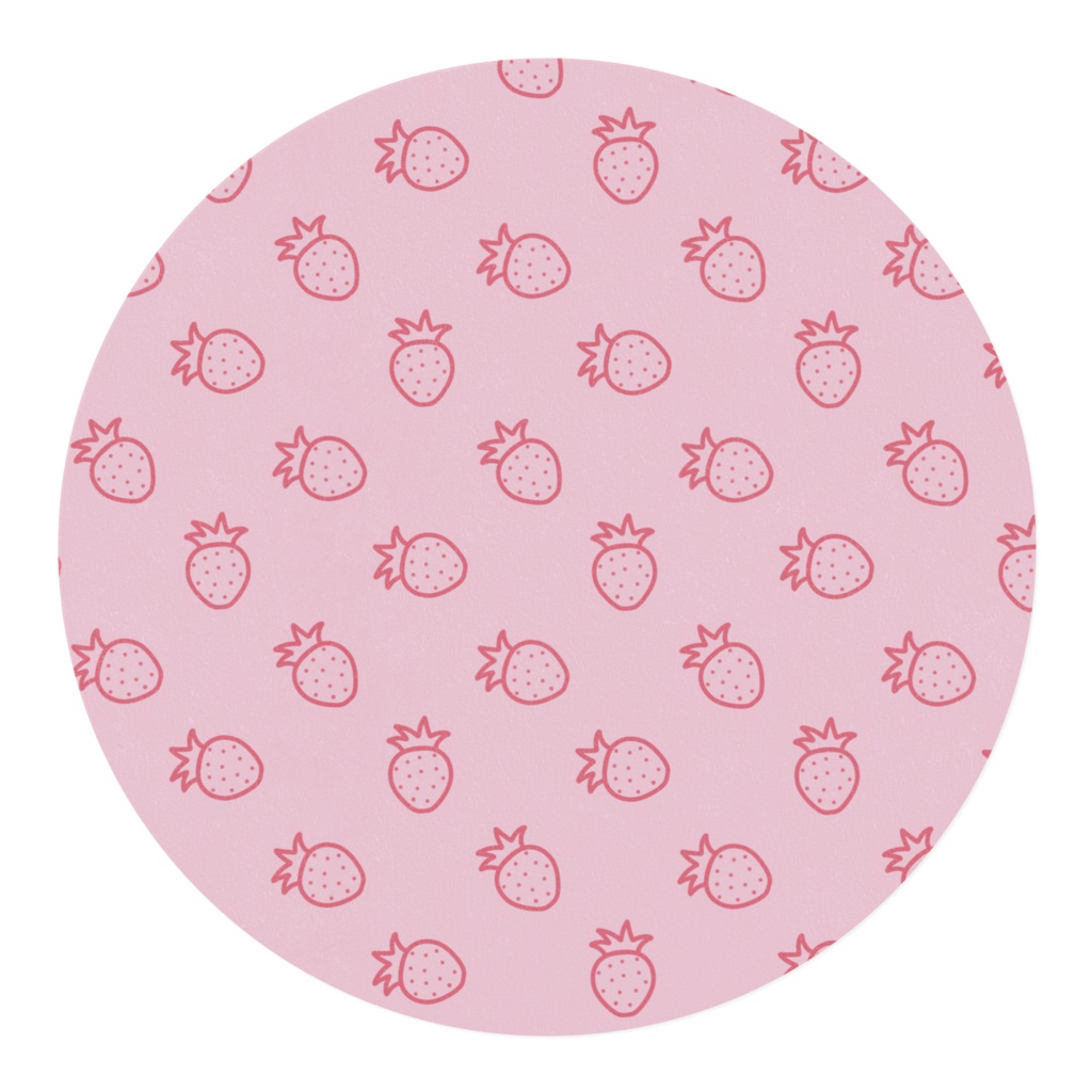 イチゴ柄マスキングテープ