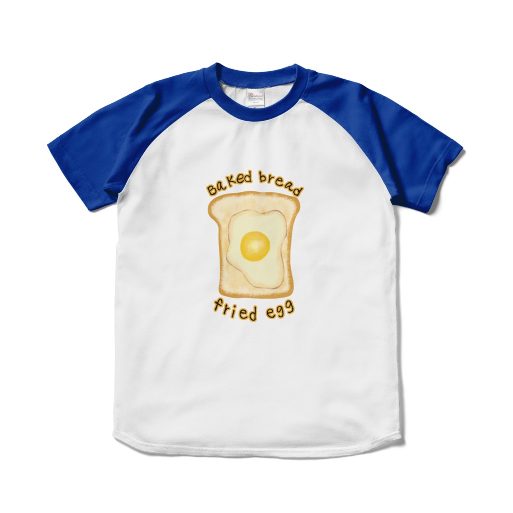 トーストのラグランTシャツ