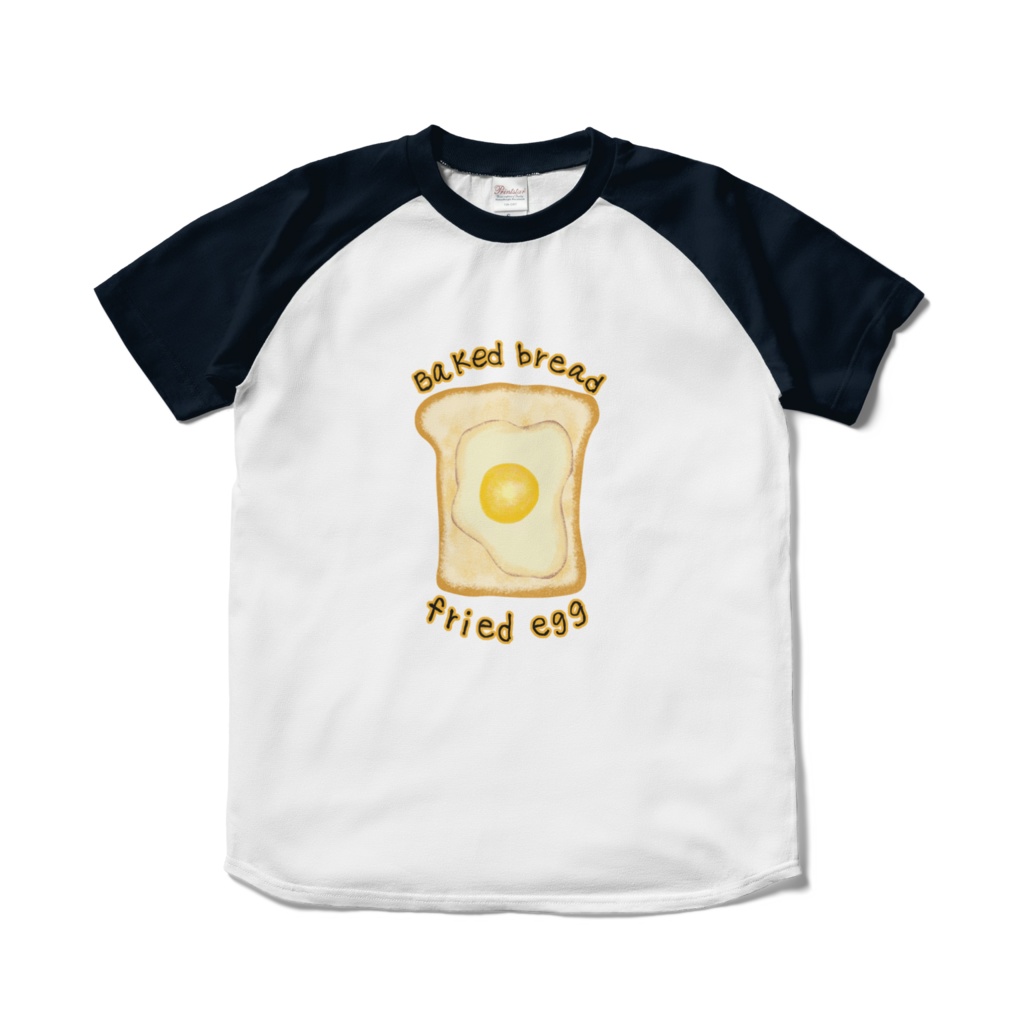 トーストのラグランTシャツ