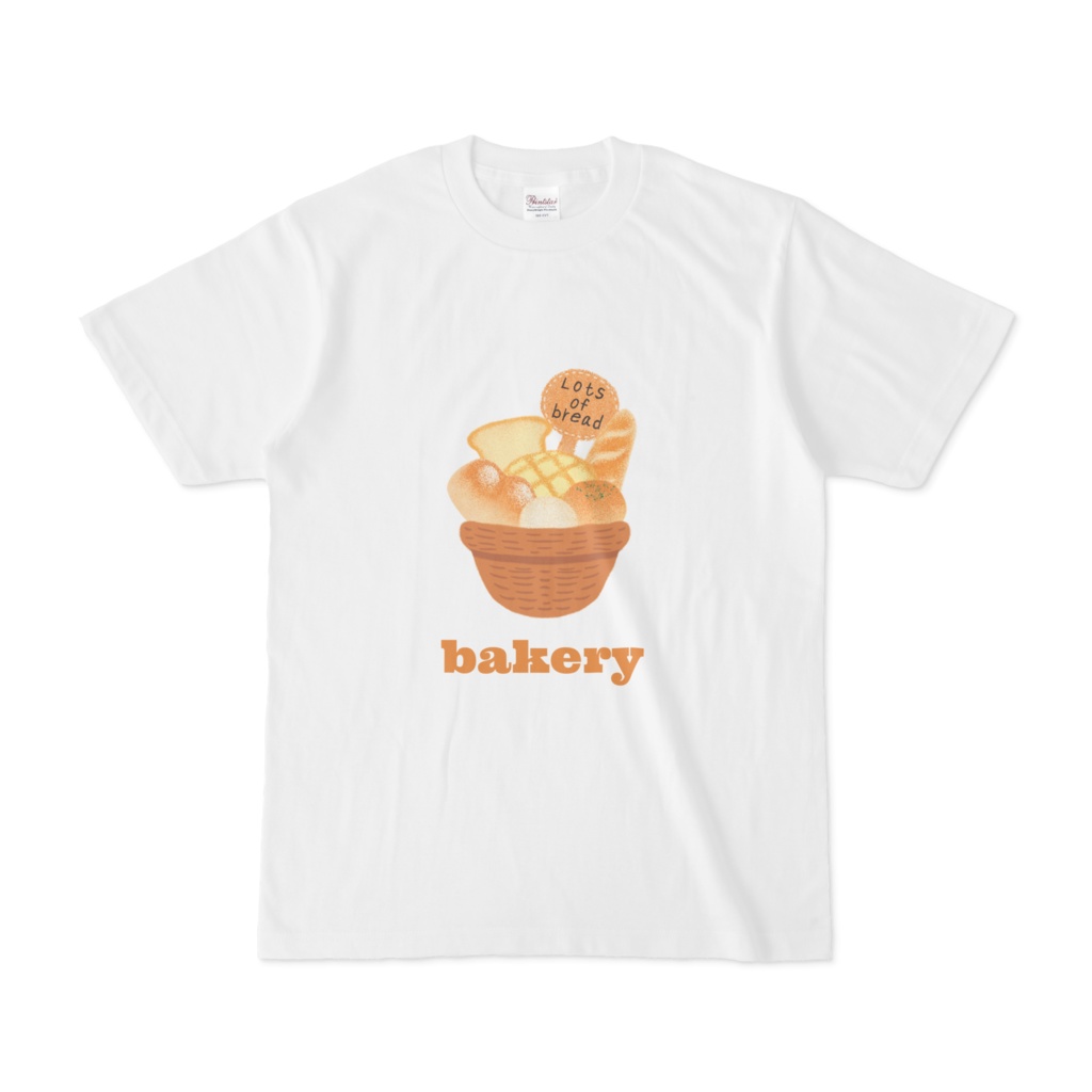 たくさんのパンのTシャツ