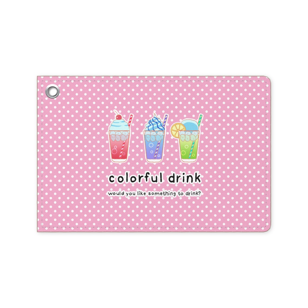 カラフルドリンクピンク