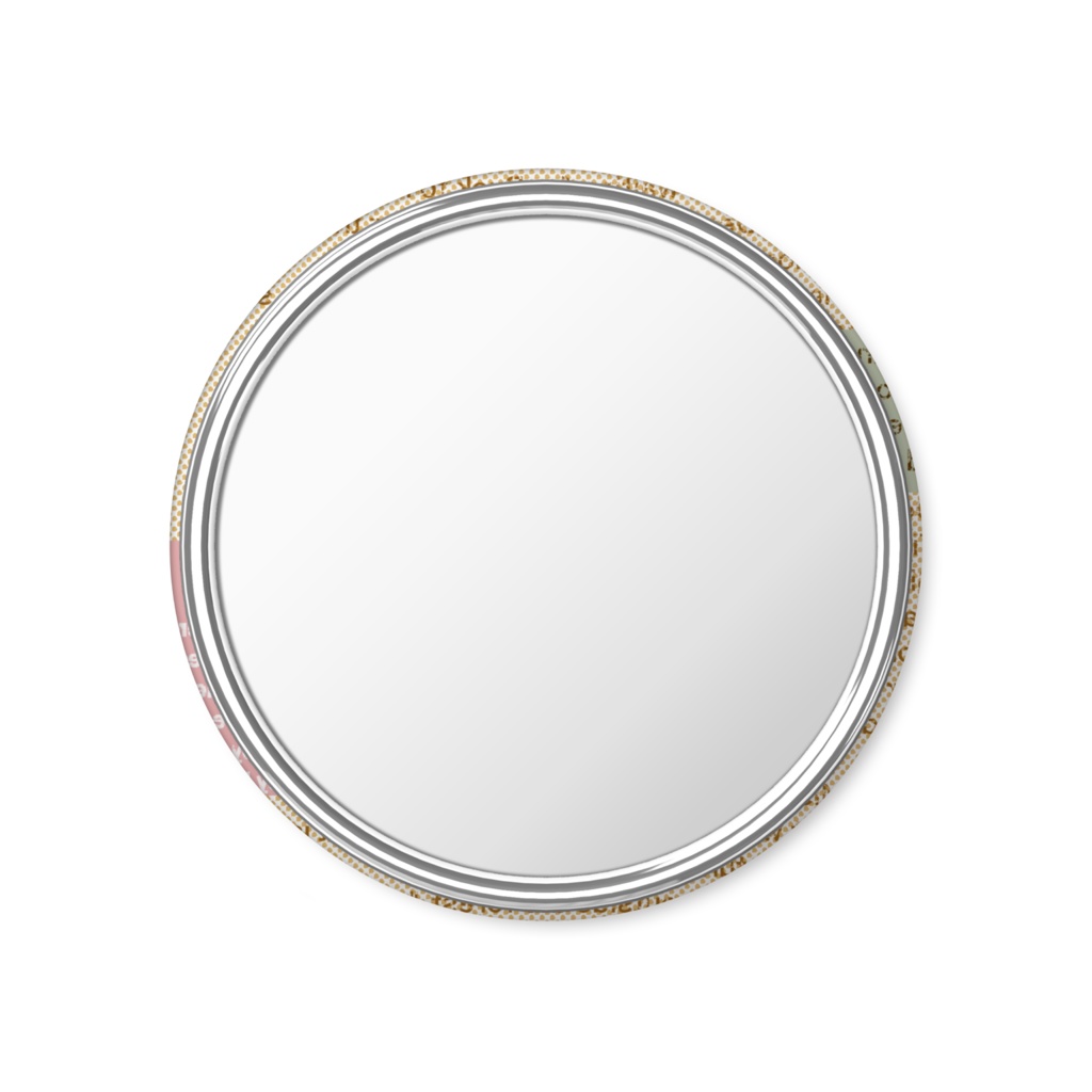 コーヒーの缶ミラー