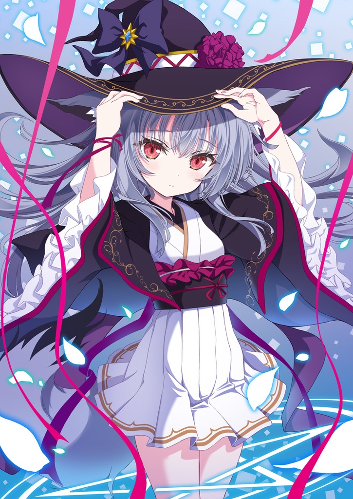 和服魔女きつね B2 タペストリー