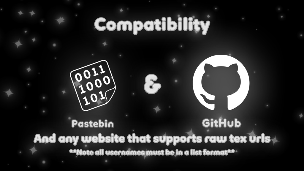 VRChat Username Object Whitelist Script