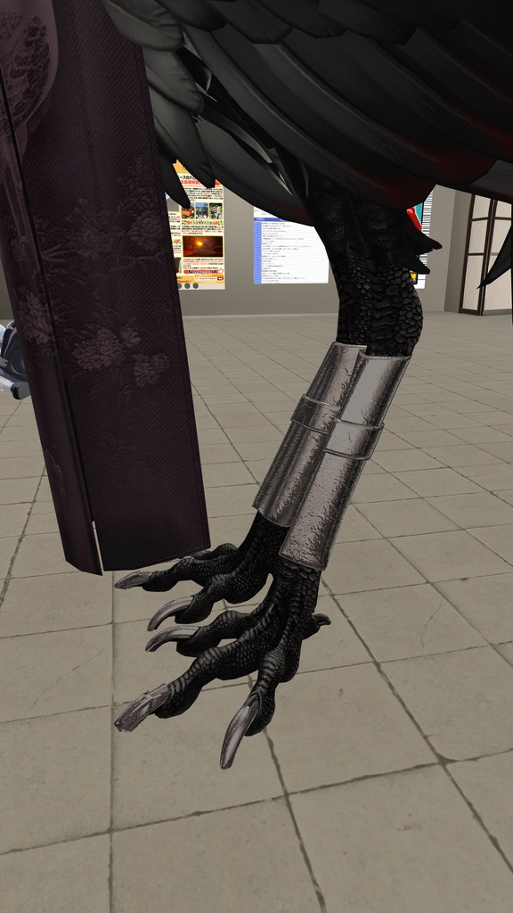 【妙楽鳥 専用】外骨格型 脚鎧