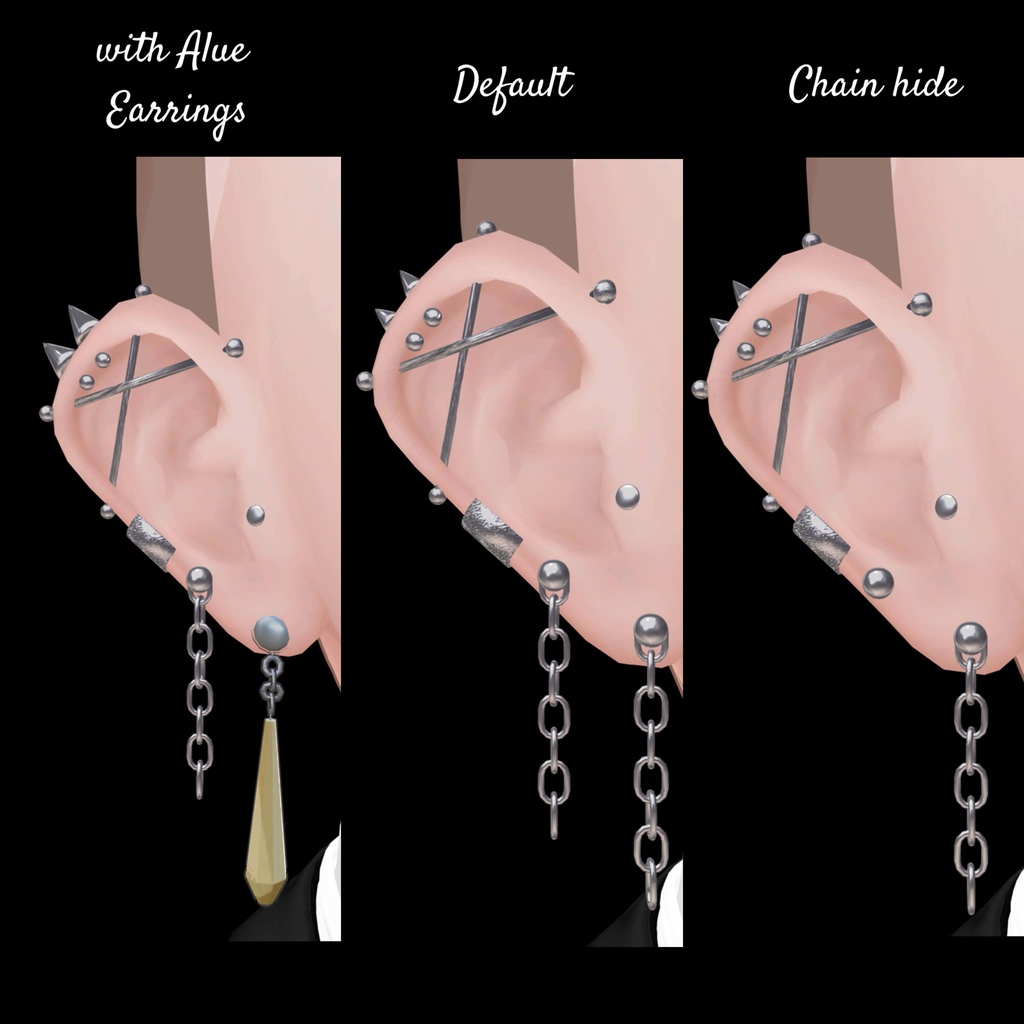 【Alué(アルエ)/Helvetica(ヘルベチカ)】シンプルピアスセット