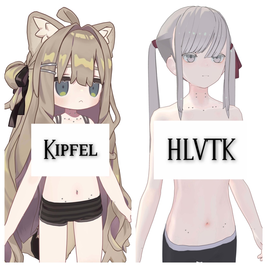 無料版あり【11アバター対応】ボディピアス