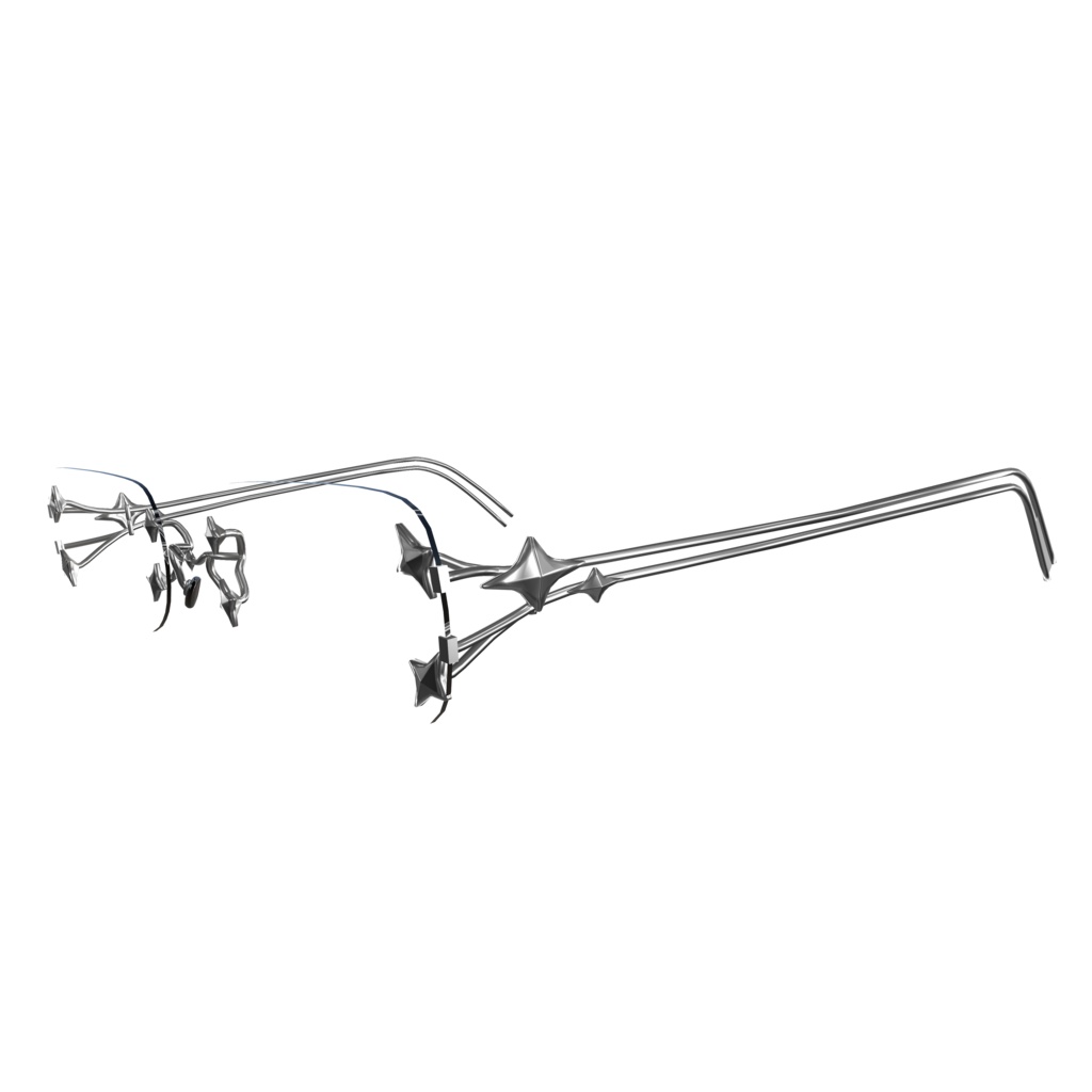 【Freesize】Glow01 -Rimless eyewear-