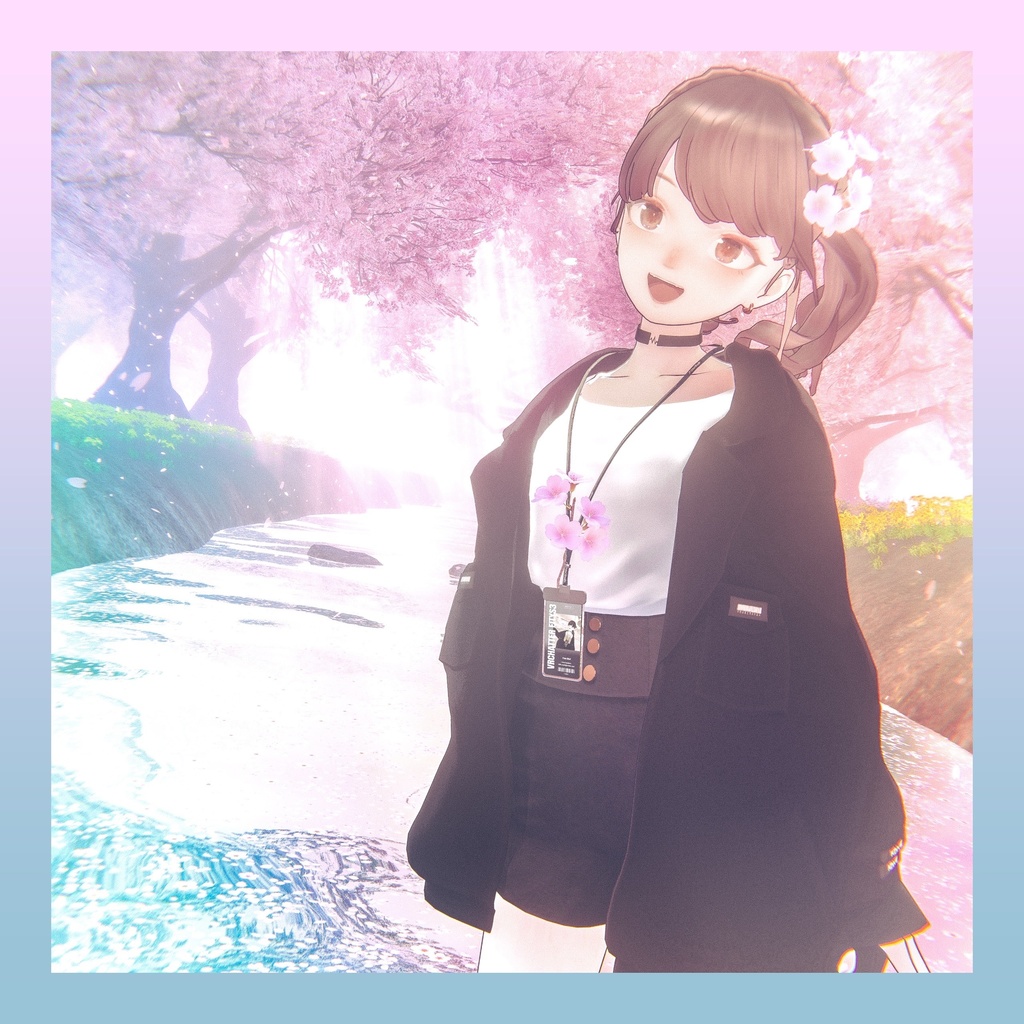 【FreeSize】Access-Util / VRC向けネームプレート・名札