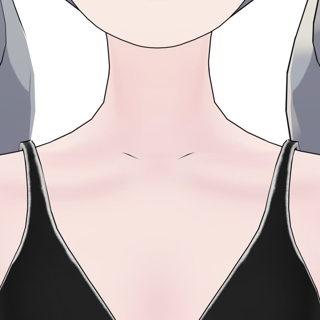 シルク肌テクスチャfor Grus #MiM_vrc【VRChat】