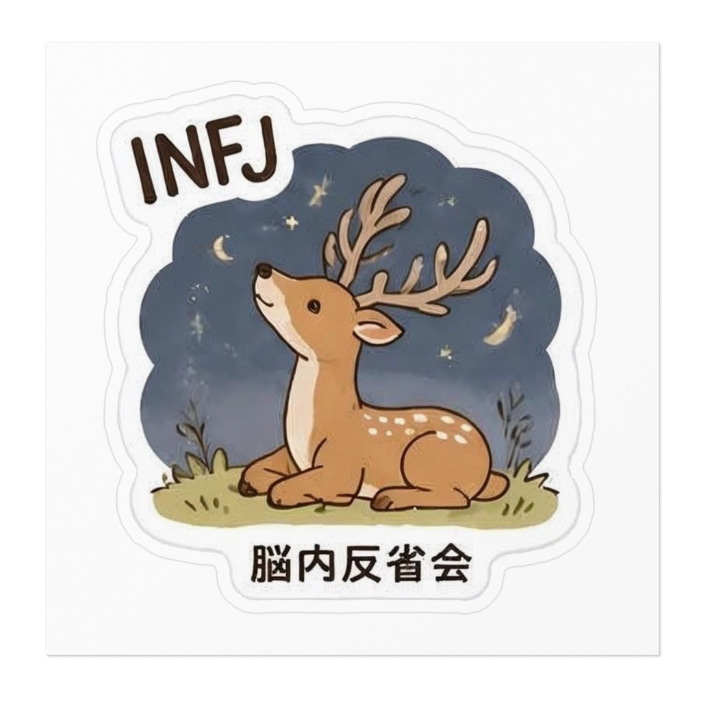 【MBTI】INFJ(提唱者)ステッカー