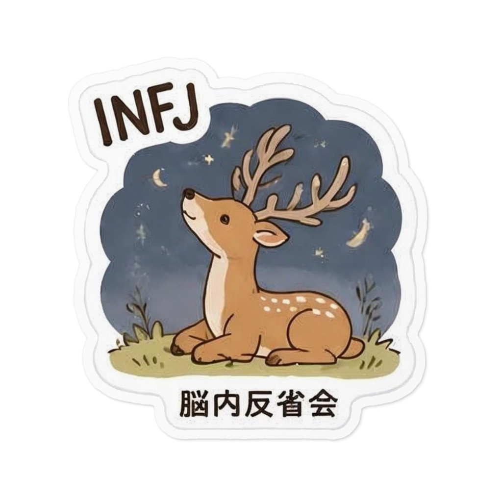【MBTI】INFJ(提唱者)ステッカー