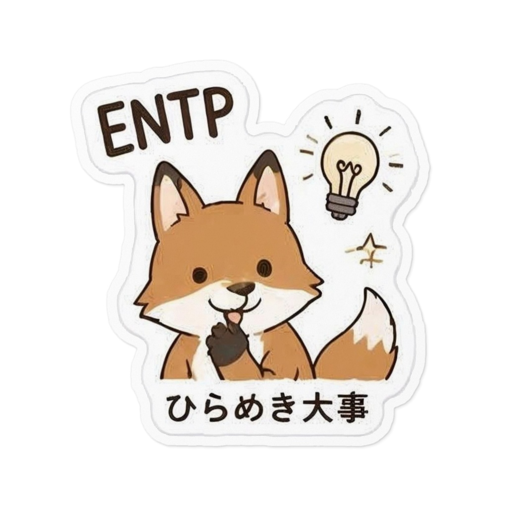 【MBTI】ENTP(討論者)ステッカー