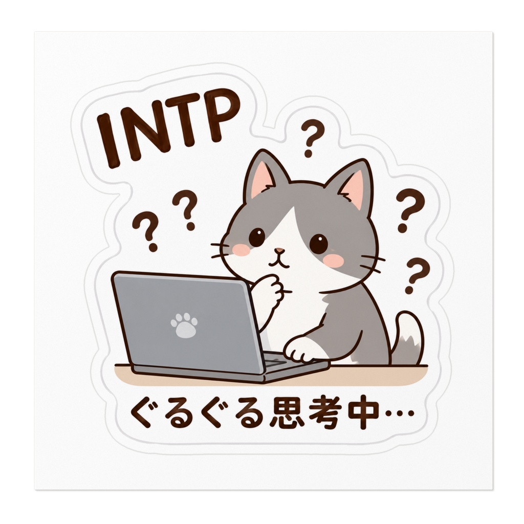 【MBTI】INTP(論理学者)ステッカー