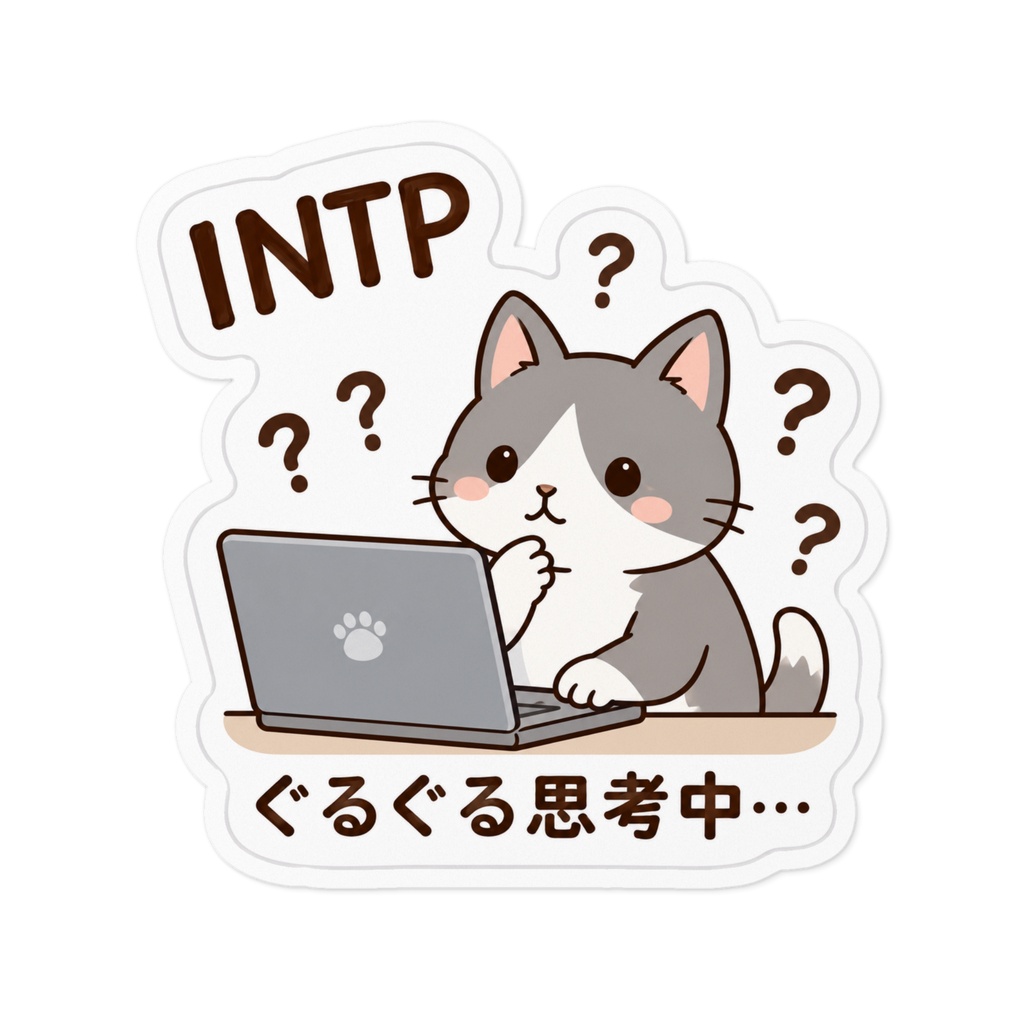【MBTI】INTP(論理学者)ステッカー