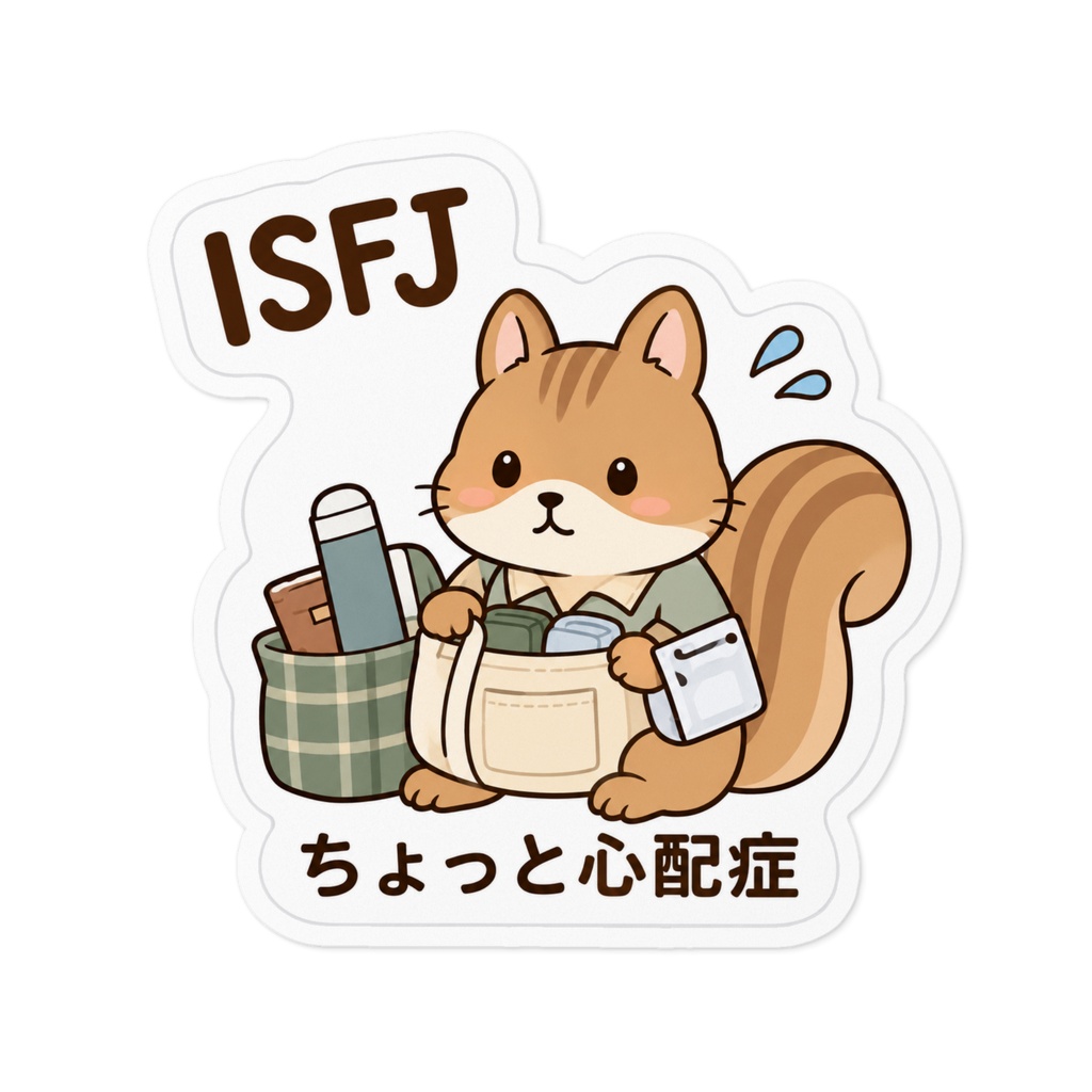【MBTI】ISFJ（擁護者）ステッカー