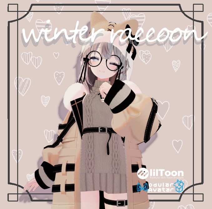【MA】Winter Racoon
