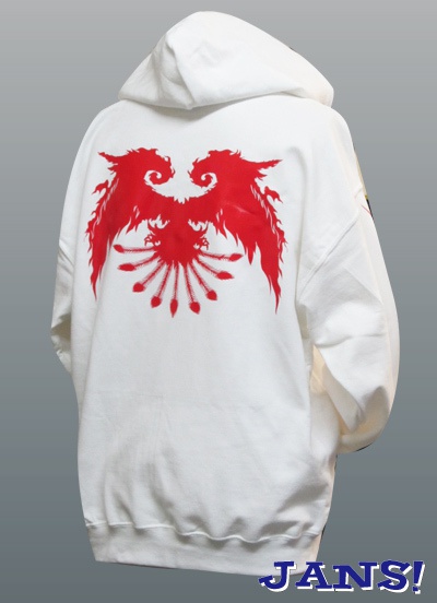 妹紅パーカー(白色)