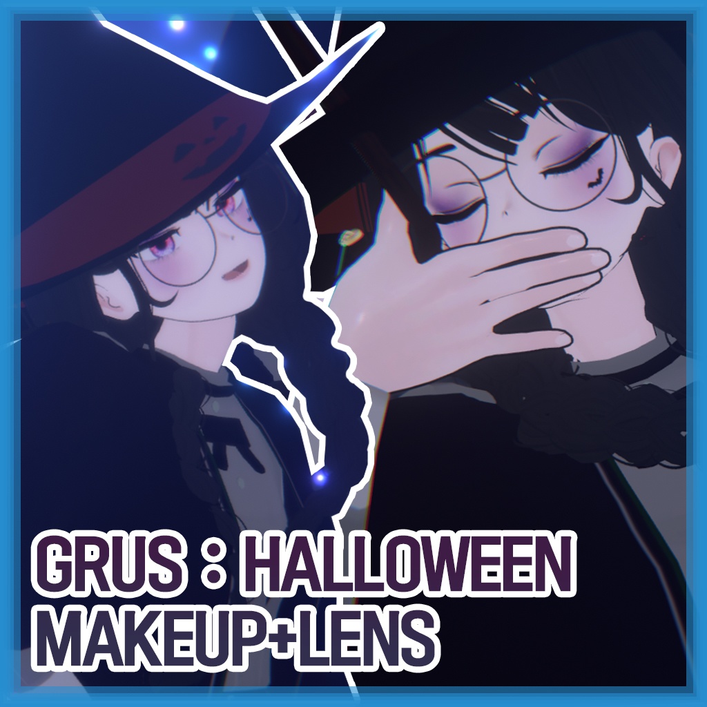 GRUS:HALLOWEEN MAKEUP+LENS