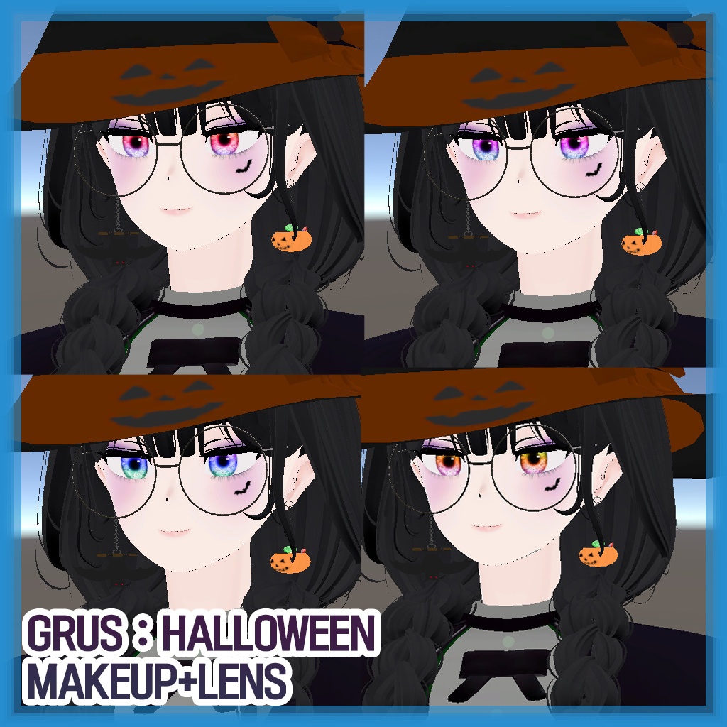 GRUS:HALLOWEEN MAKEUP+LENS