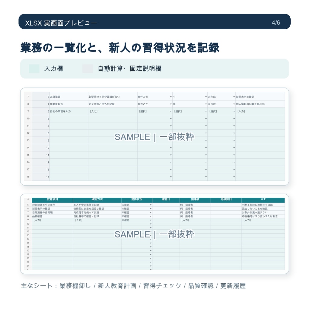 小規模清掃事業者向け 新人教育・標準作業スターターキット