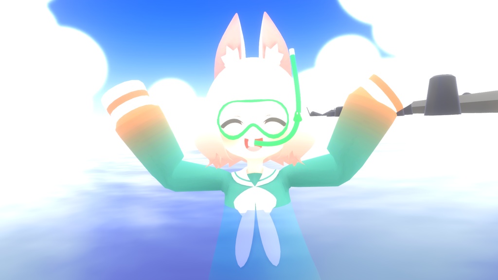 こんちゃんシュノーケル