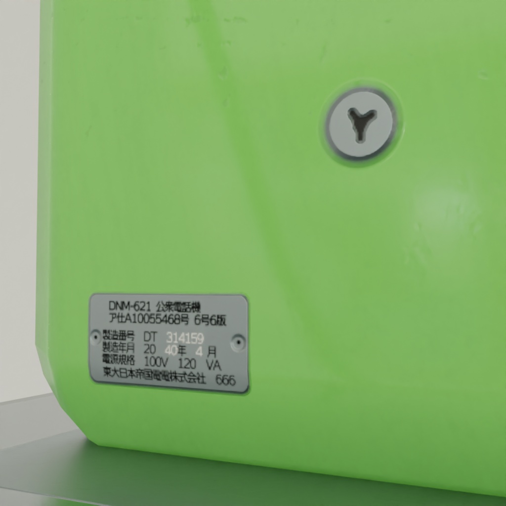 デジタル公衆電話 -Digital LCD public telephone-