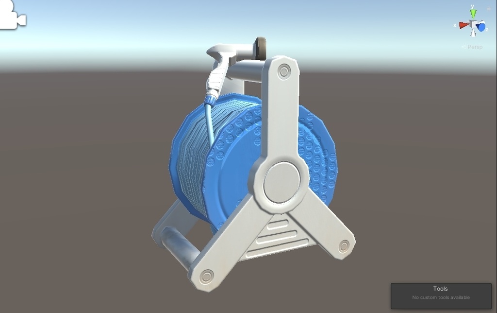 ホースリール、グリップガーデンシャワー付き -Hose Reel with Grip Garden Shower-