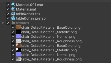 丸テーブルセット -Rounded Table & Chair-