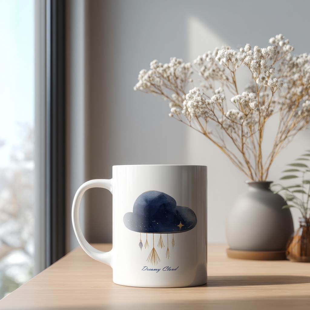 【商用OK】幻想的な水彩 宇宙イラスト素材 Vol.04・05 セット|星・月・雲・惑星のPNG+背景JPG