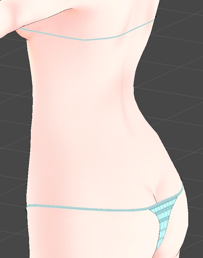 リアアリスちゃん用 マイクロビキニ