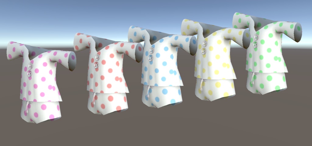 Lilieちゃん(リリエちゃん)用 ルームウェア ¥700