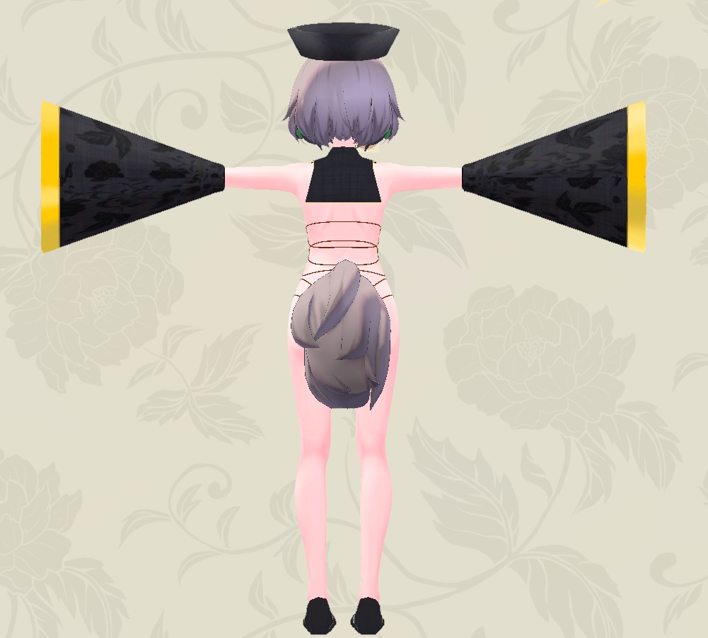 Ash(アッシュ)ちゃん用 キョンシーコス