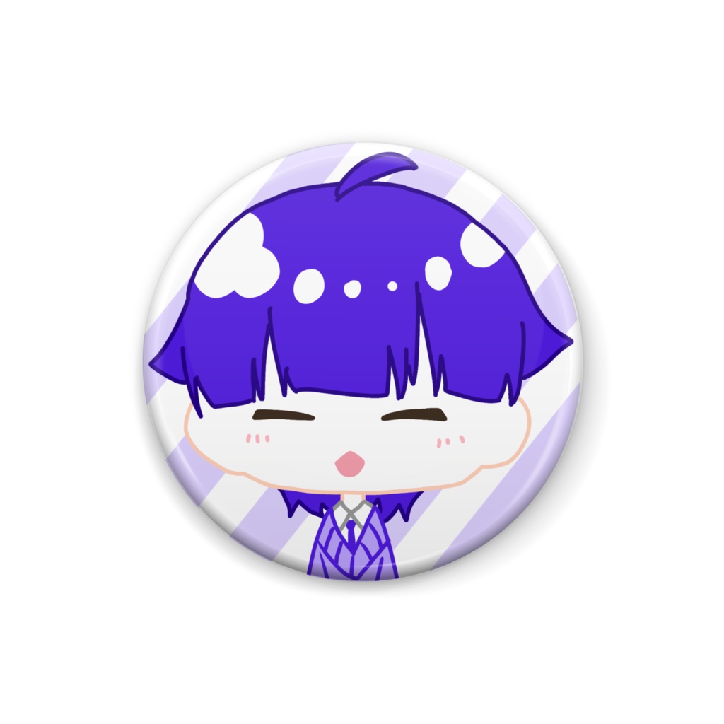 スルメくん 缶バッジ