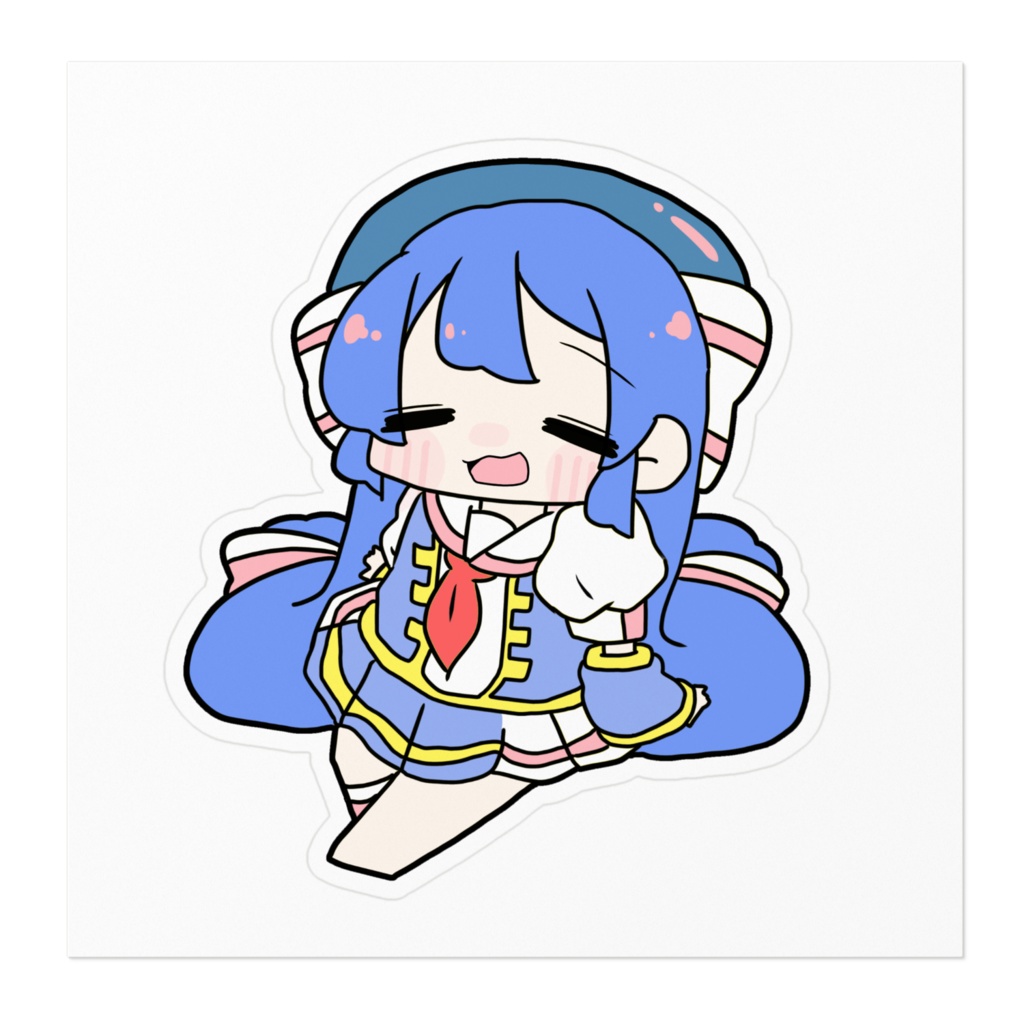 ちびウナちゃんステッカー(まったり行こうよver.)