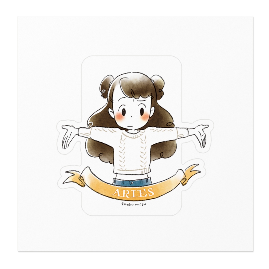 ステッカー 牡羊座