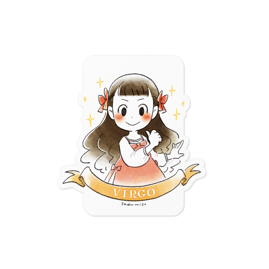 ステッカー　乙女座