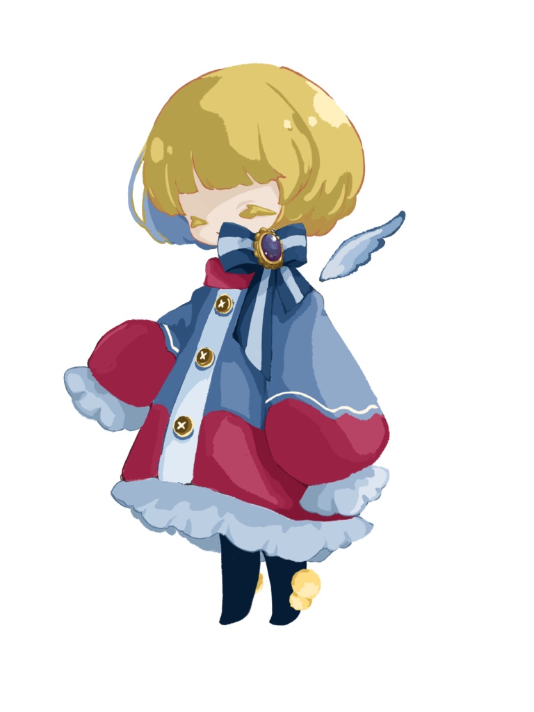キャラクター立ち絵:黄色