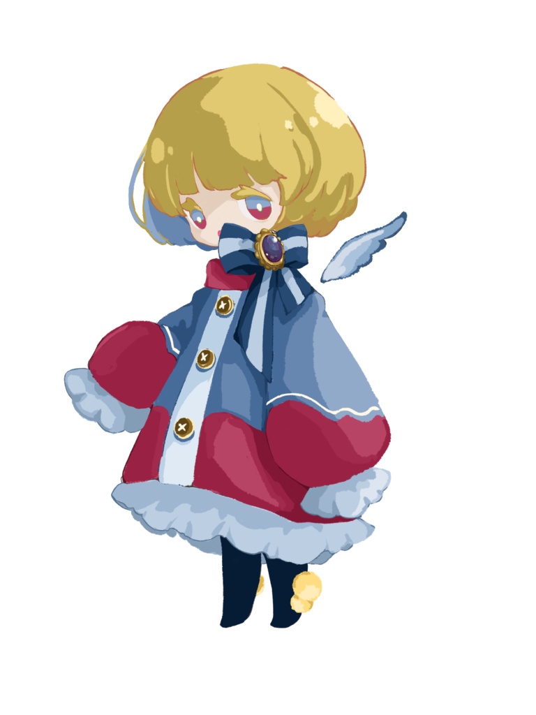 キャラクター立ち絵：黄色