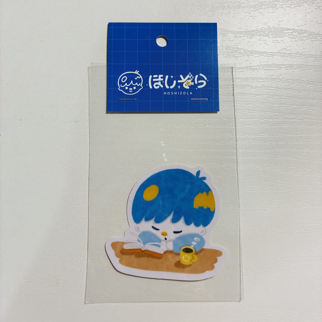 【ステッカー】ねむねむほしぞらくん