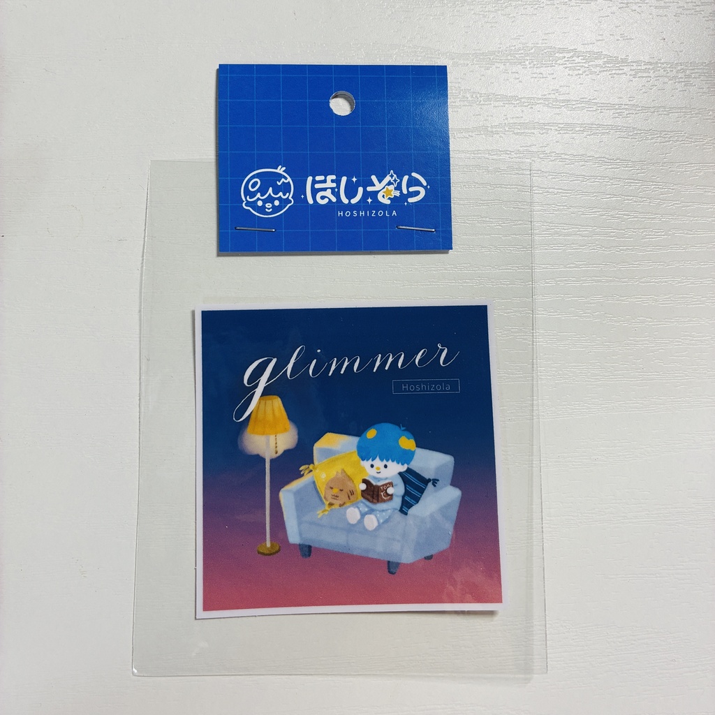 【ステッカー】CDジャケット風ほしぞらくん
