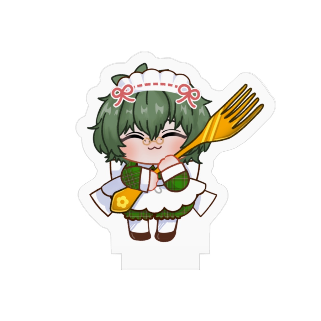 デカフォークメイドアクスタ