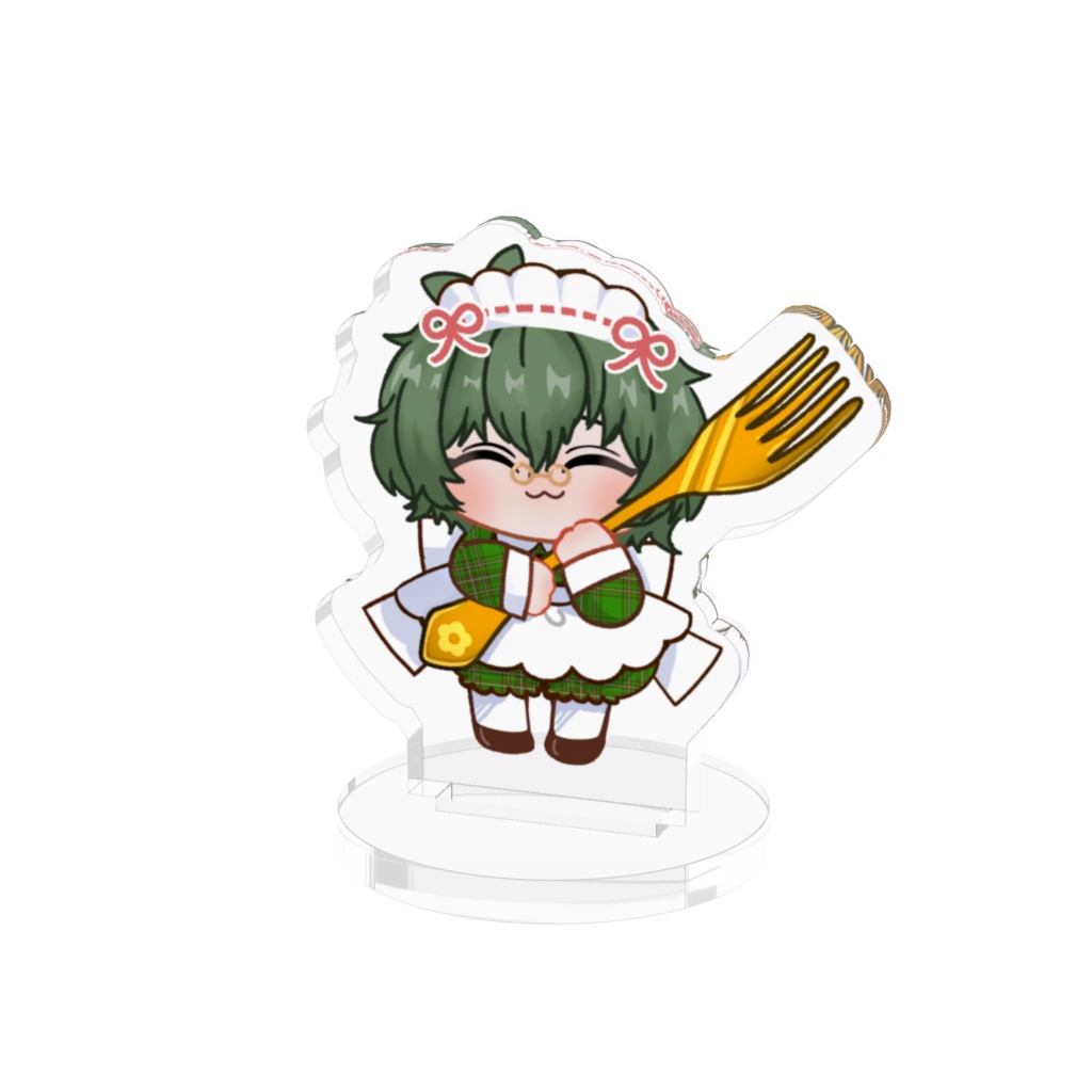 デカフォークメイドアクスタ