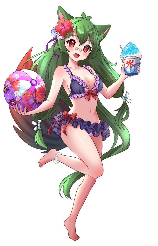 水着アクキー