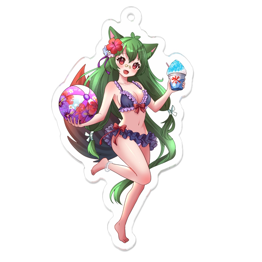 水着アクキー