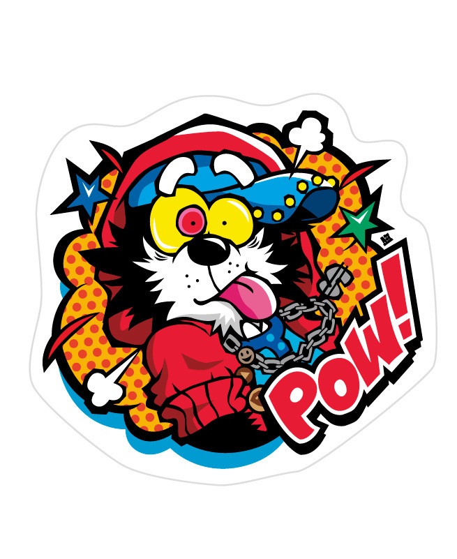 ステッカー●SC-POW!