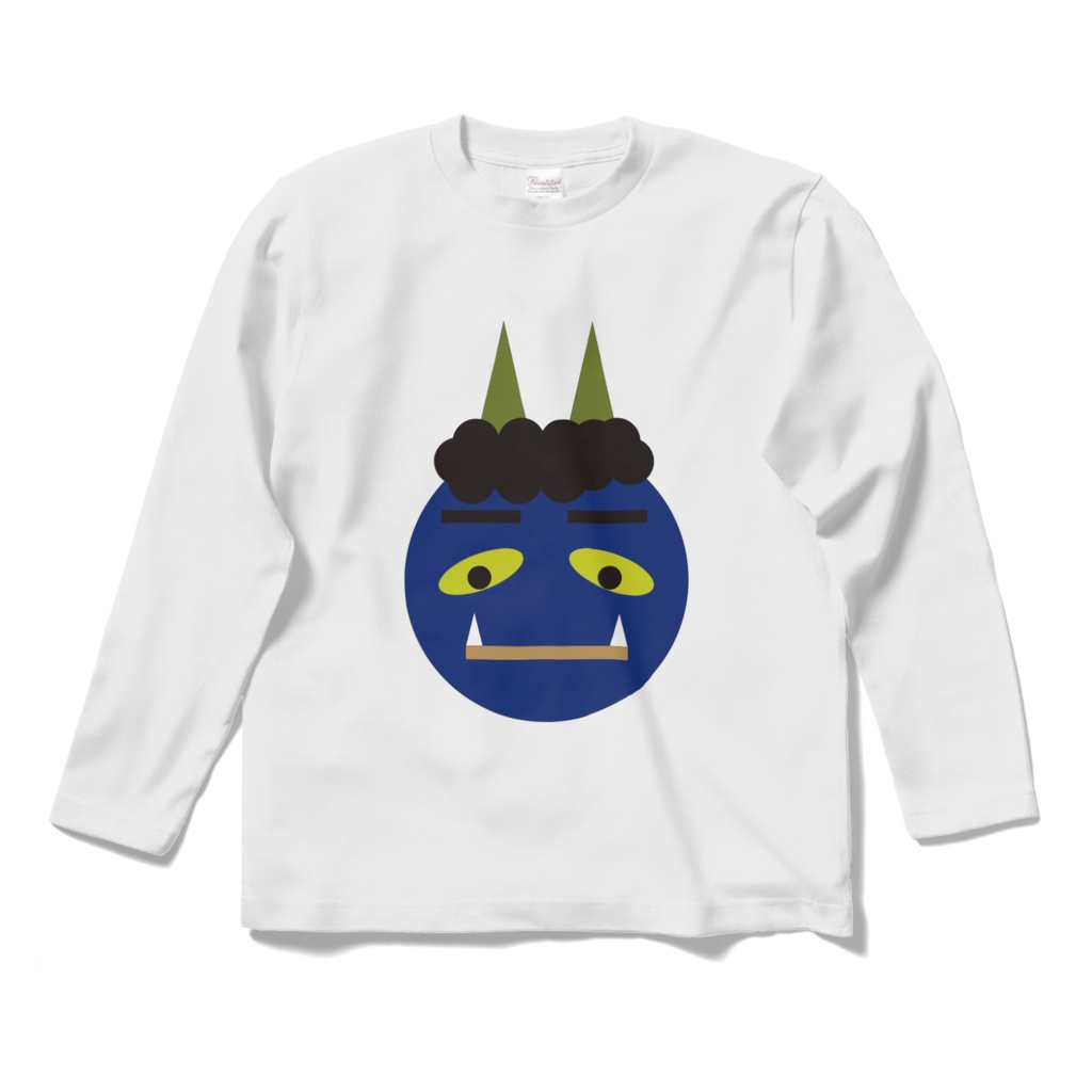 ロングスリーブTシャツホワイト - Onisan -