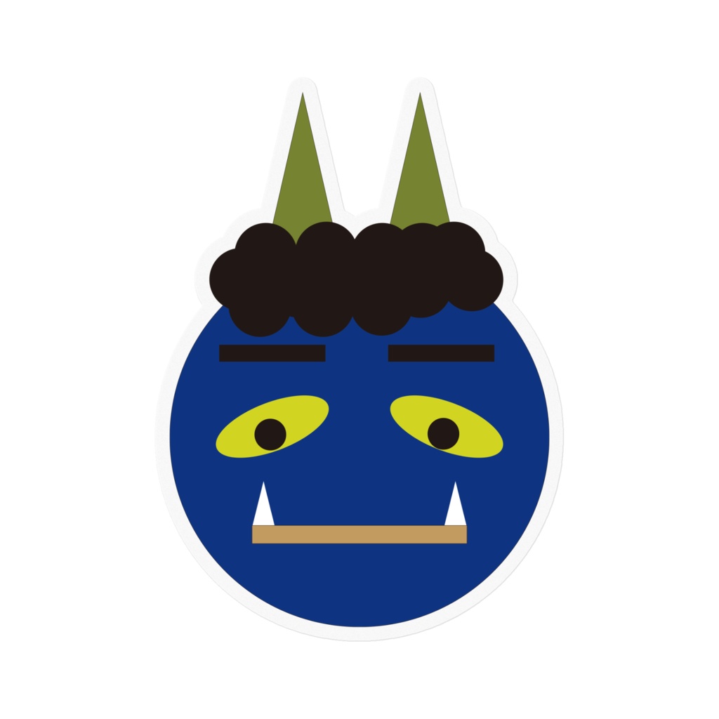 Onisanステッカー 100mm×100mm