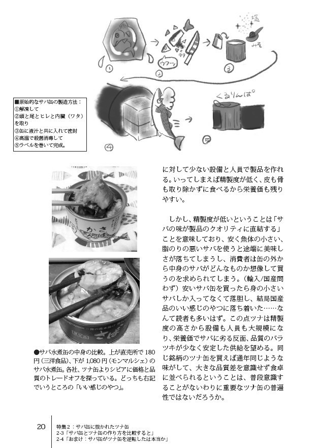 キハダという魚:ツナ缶の薄い本zu-mix vol.6