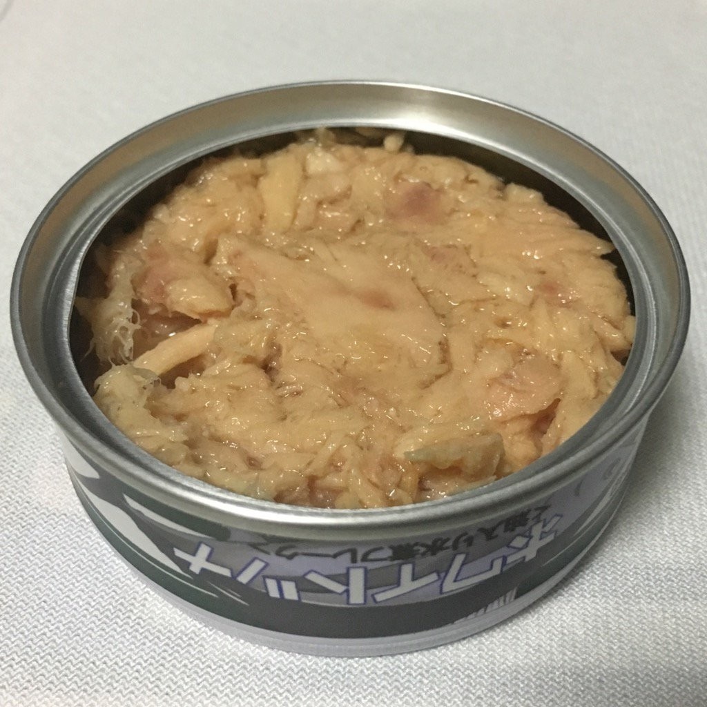 ツナ缶フリーモデル「ながいずみ印・ホワイトツナフレーク」